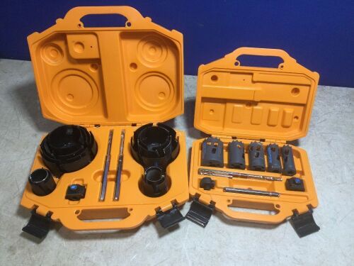 Lot of (2) Spyder Hole Saw Kits - Lot 874