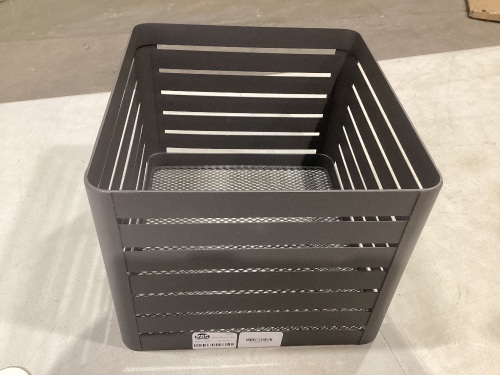 Small Metal Milkcrate 10" x 11"  - Lot 875