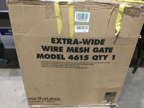 Extra-Wide Wire Mesh Gate - Lot 1180