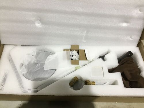 Bath Tub Faucet Set Shower Head and Hand Sprayer  - Lot 225