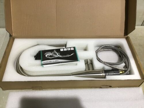 Stainless Steel Faucet with Pull Down Sprayer - Lot 263