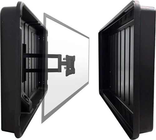 Storm Shell Outdoor TV Hard Cover Weatherproof Protection 32-44"  - Lot 73