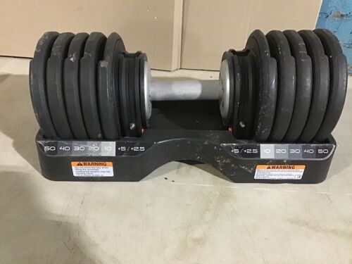 NordicTrack Select-A-Weight Dumbbells - Mousy  - Lot 284