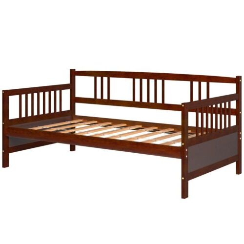 Modern Twin Size Daybed Frame with Wooden Slats Support - Lot 453