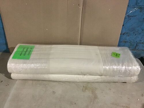 Pure Cream Canvas Fabric - Lot 554