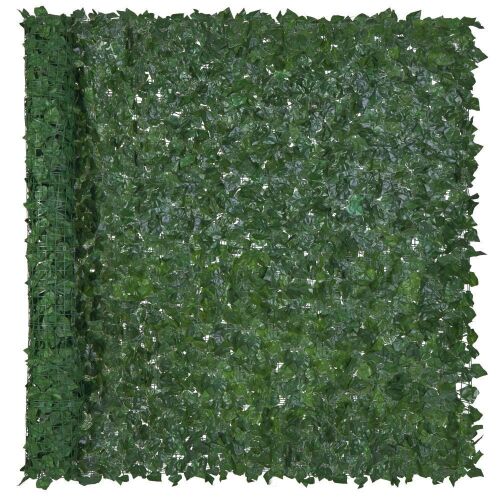 Lot of (2) Outdoor Faux Ivy Privacy Screen Fence, 96" x 72"  - Lot 906