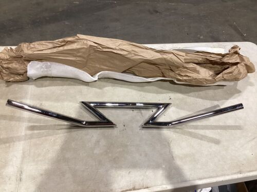Chrome 7/8" Z Bar Drag Handlebar for Kawasaki Vulcan - Lot 1041