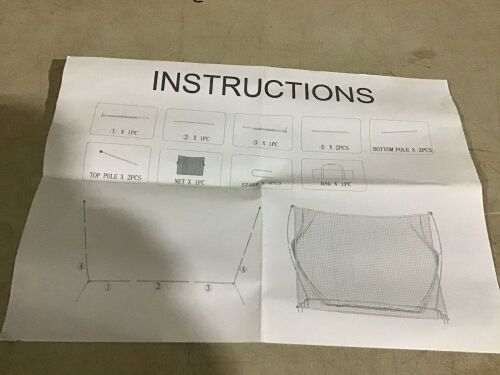 Sports Training Net  - Lot 787