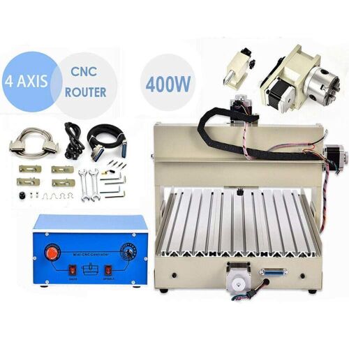 CNCEST 3040 Router Desktop Engraving Machine 400W - Lot 58