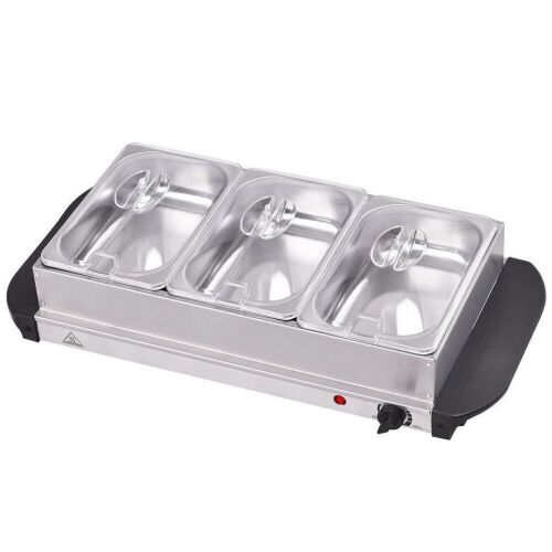 1.5Qt Stainless Steel Food Warmer Buffet Server  - Lot 252