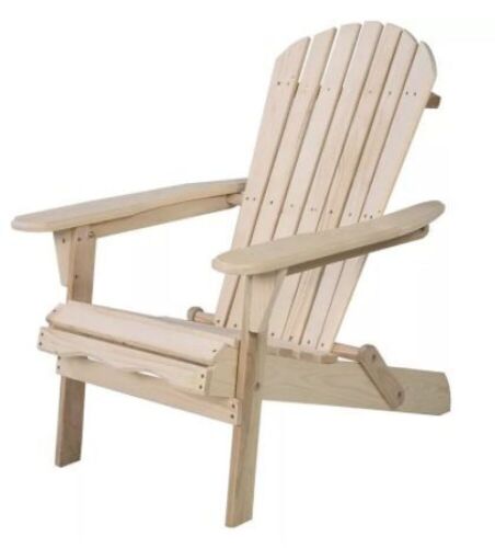 Folding Wooden Adirondack Chair  - Lot 577