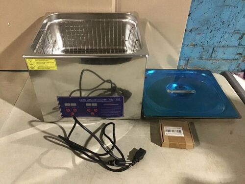 Digital Ultrasonic Cleaner - Missing a Leg  - Lot 485