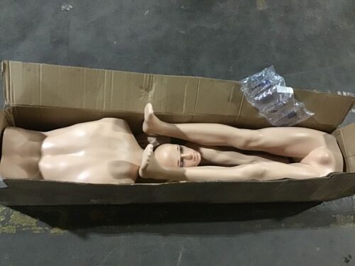 Full Body Male Mannequin - Messed Up Eyeball - Lot 745