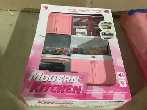 Modern Kitchen Doll Size Play Set  - Lot 336