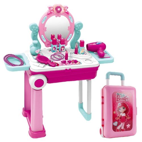 2-in-1 Vanity Play Set Suitcase  - Lot 848