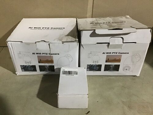 Lot of (2) Wifi Security Cameras  - Lot 624