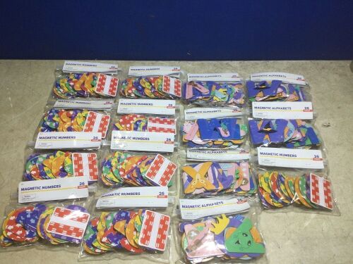 Lot of Magnetic Numbers and Letters  - Lot 1007