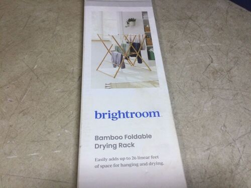 Bamboo Foldable Drying Rack  - Lot 1017