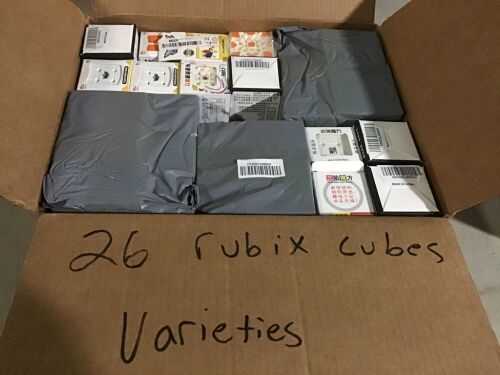 Lot of (26) Assorted Rubiks Cube Puzzle Games  - Lot 441