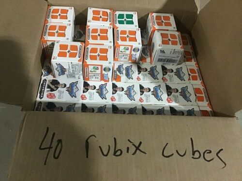 Lot of (40) Rubiks Cube Puzzle Games  - Lot 817