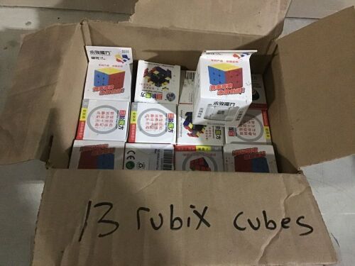 Lot of (13) Rubiks Cube Puzzle Games  - Lot 827