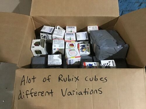 Lot of Assorted Rubiks Cube Puzzle Games  - Lot 413