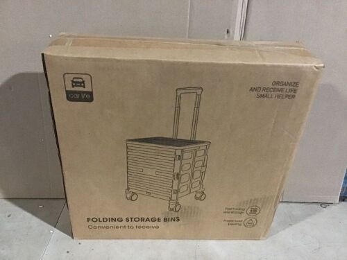 Folding Utility Storage Bin  - Lot 603