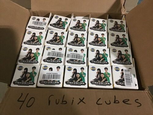 Lot of (40) Rubiks Cube Puzzle Games  - Lot 648