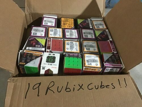 Lot of (19) Rubiks Cube Puzzle Games  - Lot 737