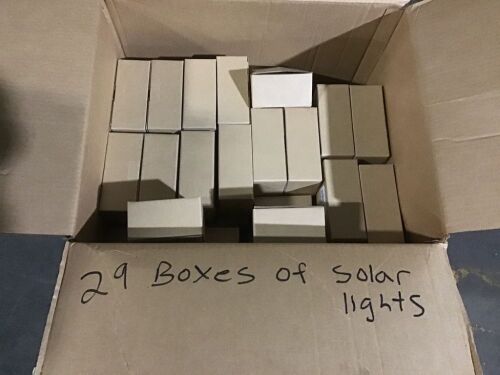 Lot of (29) Outdoor Solar Lights, 2 Pack - Lot 145