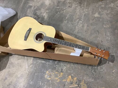 41" Full Size Cutaway Acoustic Guitar 20 Frets  - Lot 645