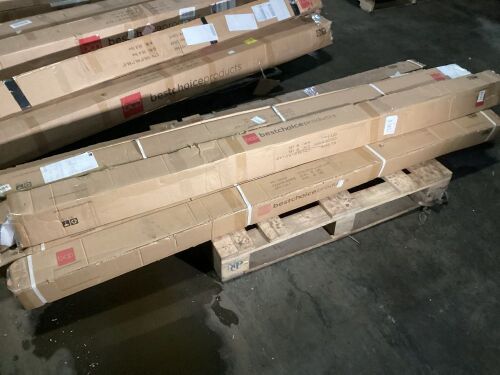 Pallet of Diagonal 1:1 HD Pull-Down Manual Projector Screen - 119in - Uninspected - Lot 709