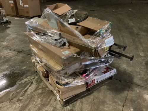 Salvage Pallet. Items Will Be Damaged or Incomplete.  - Lot 938