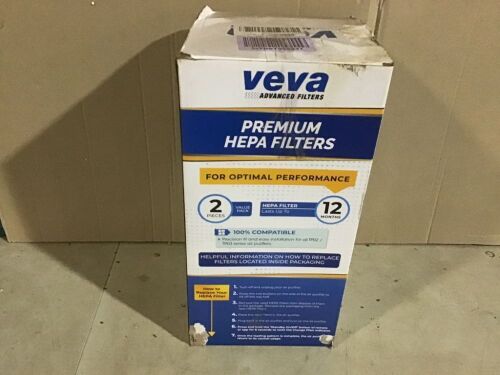 VEVA Tower Air Purifier Replacement Filters 2 Pack  - Lot 678