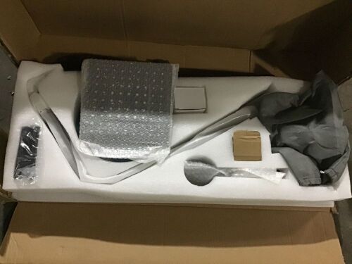 Matte Black Rainfall Shower Facuet  - Lot 255