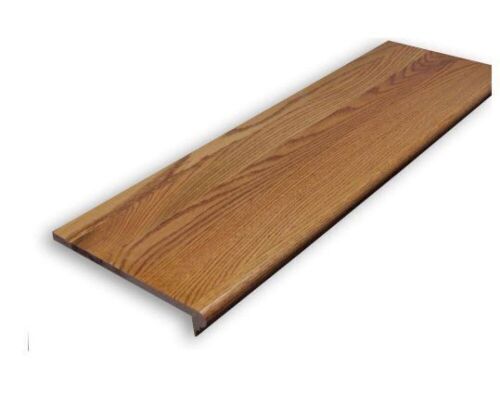 Lot of (2) Stairtek 0.625 in. x 11.5 in. x 36 in. Prefinished Gunstock Red Oak Retread - Lot 345