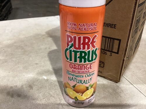 Case of (6) Pure Citrus Orange Air Freshener, 4 oz  - Lot 1027