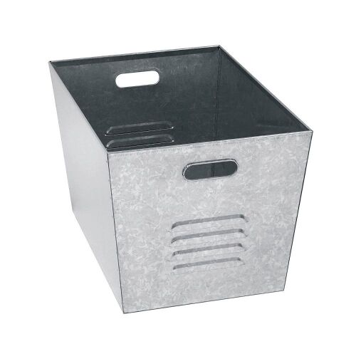 Lot of (5) Muscle Rack Steel Galvanized Utility Bins 17" x 12" x 11"  - Lot 1079