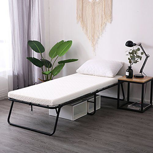 Leisuit Rollaway Fold Out Guest Bed Cot, Twin  - Lot 217