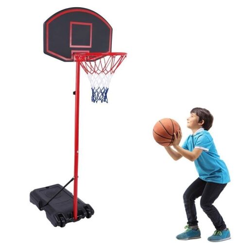 Height Adjustable Portable Basketball Goal for Kids  - Lot 198