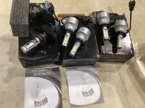 Lot of LED Headlight Bulbs  - Lot 936