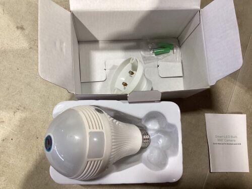Lot of (10) Wifi Smart Camera LED Light Bulbs  - Lot 44