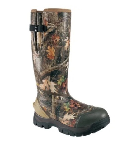 Zoned Comfort Trac 1200-Gram Insulated Rubber Hunting Boots for Men, Size 11 - Lot 168