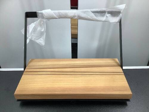 Karbaun Floating Rustic Wood Shelves, Natural Pine, Appears New - Lot 189