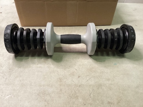 Ativafit 55 lb Adjustable Dumbbell Pair, Weights & Stand Not Included - Lot 359