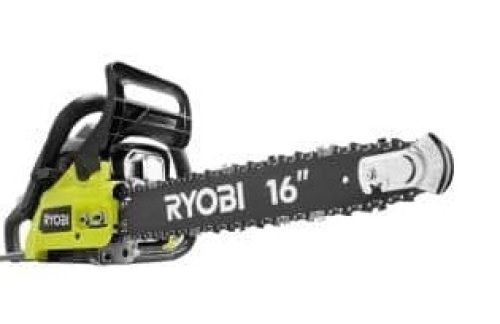 Ryobi 16 in. 37cc 2-Cycle Gas Chainsaw with Heavy-Duty Case - Lot 890
