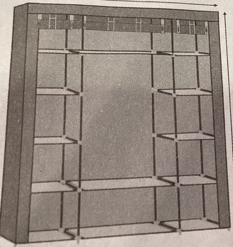 Portable Wardrobe Organizer - Lot 371