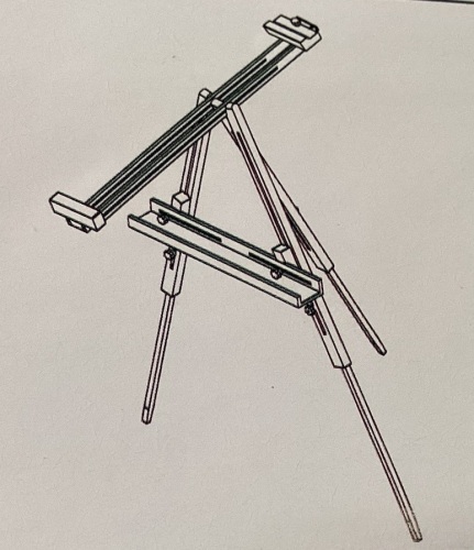 Tripod Easel - Lot 403