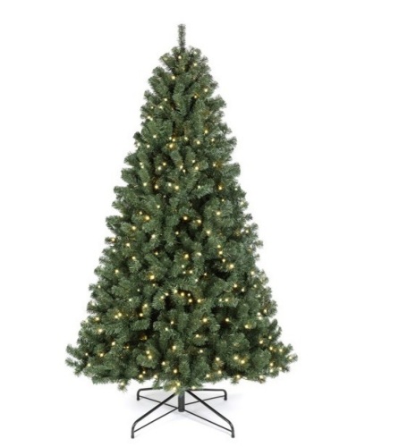 12ft Pre-Lit Instant No Fluff Artificial Spruce Christmas Tree w/ 1,250 LED Lights, 4,693 Tips - Lot 6
