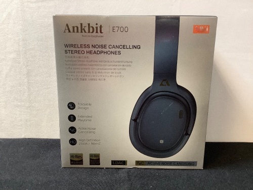 Ankbit E700 Active Noise Cancelling Headphones  - Lot 21
